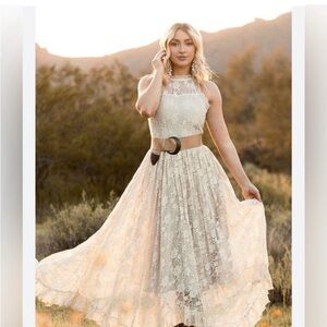 JOYFOLIE Celia Dress in Sand 14